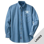 LSP10 - W230-S9.0-2014 - Emb - Ladies Denim Shirt